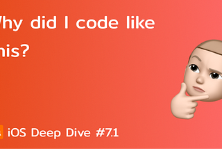 Why did I code like this?