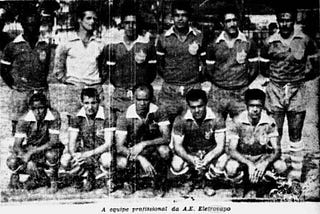 Uma moeda eliminou o invicto Eletrovapo da Taça Brasil de 1965