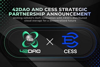 42DAO and CESS Forge Global Strategic Partnership to Promote BLC Stablecoin in the DePIN Ecosystem