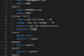 How to configure your gitconfig to use both personal and work git accounts on same dev machine.
