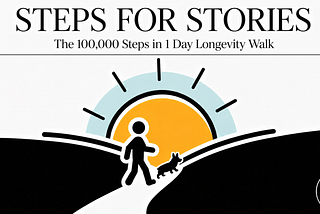 I’m Walking 100000 Steps in 1 Day on my 75 Birthday.