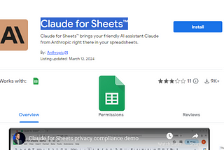How To Use Claude 3 In Google Sheets
