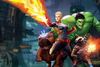 This game allows players become their favorite Marvel heroes in virtual reality