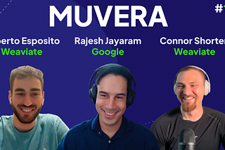 MUVERA with Rajesh Jayaram and Roberto Esposito — Weaviate Podcast #123!