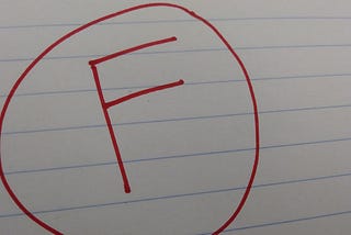 When failing an assignment earns an A grade