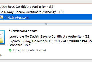 HTTPS/SSL with IDX Broker