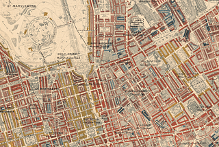 You can now see an interactive version of Charles Booth's London Poverty Map: https://booth.lse.ac.u