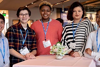 Photo of GenderCool Champions visiting the Intuit office