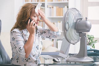 A Few Simple Steps To Help Women With Hot Flashes During Perimenopause and Menopause