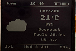 Building a Weather Home Screen on a Reflective LCD (MicroPython, ESP32-S3)