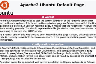 How To Install the Apache Web Server on Ubuntu 20.04