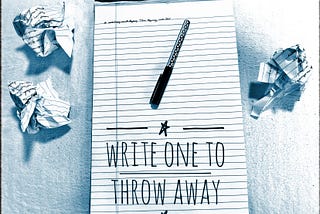 Write One to Throw Away