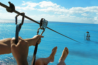 Zipline Over the Sea, Los Cabos, Mexico