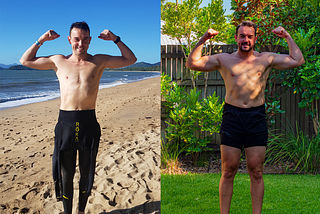 75kg to 100kg — Triathlete to bodybuilder. My Story
