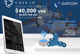 Trading PROMO’s on COSS.IO