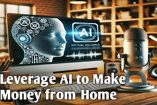 Leverage AI to Make Money from Home… 5 Creative Methods You Need to Know!