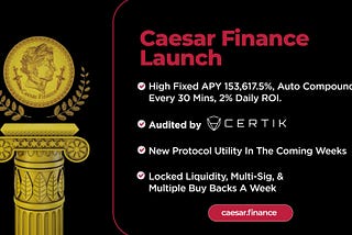 💡 Caesar Revolutionizes the Crypto World 💡