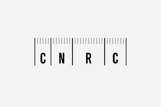 O logotipo do CNRC