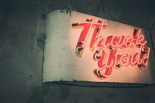 The Power of “Thanks”