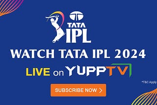 How to Watch IPL 2024 Livе on YuppTV