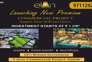 Elan Nirvana Sector-50, Gurgaon