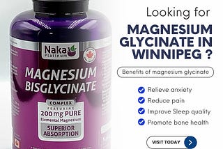 Magnesium glycinate Winnipeg
