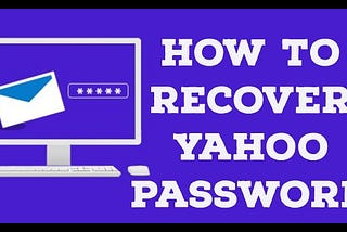 How to recover Yahoo Mail password?