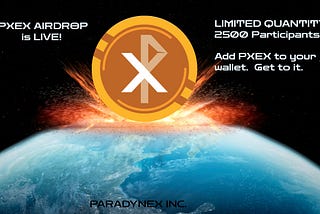 PXEX — The crypto coin of ParadyneX — Your Trusted Crypto Exchange.
