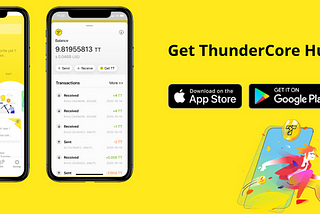 ThunderCore: Mine ThunderToken and Tether with your phone