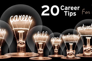 20 Career Tips for 2020