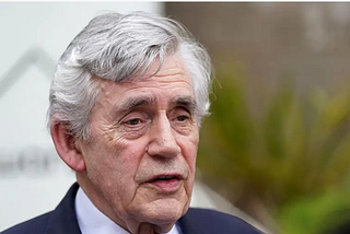 How can anyone bring back Gordon Brown to advise the government on Finance?