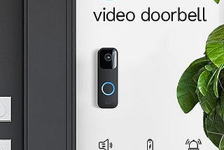 Blink Video Doorbell | Two-way audio, HD video, motion and chime app alerts and Alexa enabled —…