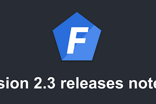 Node.JS — Foal framework — Version 2.3 is here