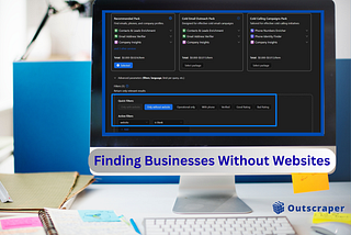 Find businesses without website using Outscraper