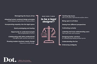 What does it mean to be a Legal Designer?
