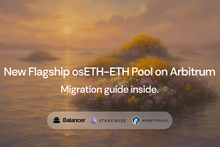 osETH Liquidity on Arbitrum: Boosted osETH-ETH Pool on Balancer