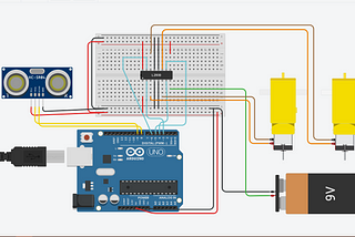 How to make an obstacle avoiding Robot using an Ultrasonic sensor?