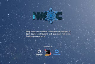 My NWoC (NJACK Winter of Code) 2018 Experience