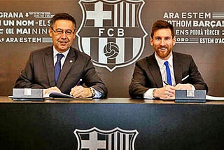 Lionel Messi stays with Barcelona!!!