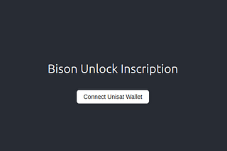 How to get your Bison Early Adopter