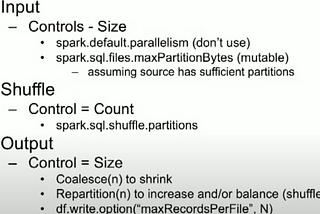 Spark Parallelization Key Factors