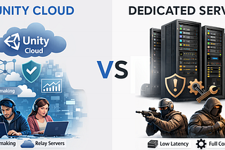 Unity Cloud vs Dedicated Servers for Multiplayer Games Blog by Game Development and Art Studio in India — Gamix Labs