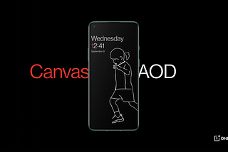 Canvas AOD — Behind the scene