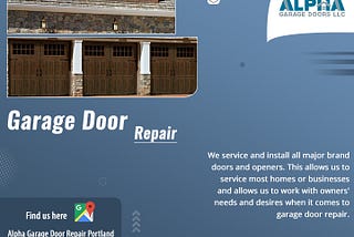 Garage Door Repair Portland Oregon