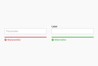 Form design best practices