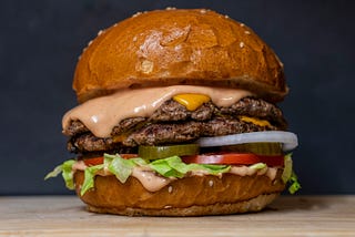 Executive Beef Burger Blues
