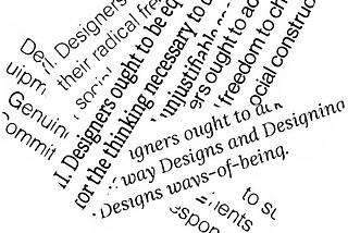 the playful designer (Part I) — An Overview of the Associative Principles