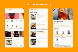 Cocktail Recipe App using Flutter