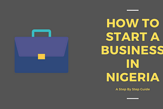 Start a Business in Nigeria