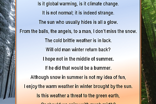 Strange Winter